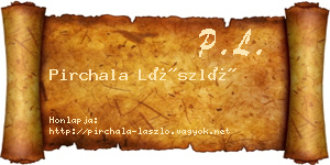 Pirchala László névjegykártya